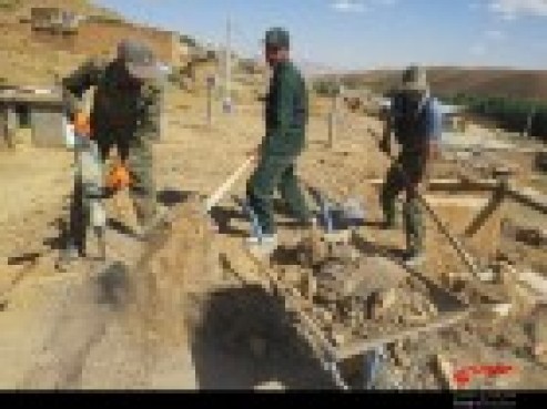 پایوران ناحیه چادگان در اردوهای جهادی