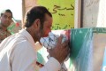 تشییع پیکر شهید گمنام هشت سال دفاع مقدس در شهرستان هیرمند تشییع پیکر شهید گمنام هشت سال دفاع مقدس در شهرستان هیرمند