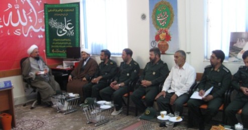 دیدار فرمانده سپاه ناحیه فاروج با امام جمعه شهرستان دیدار فرمانده سپاه ناحیه فاروج با امام جمعه شهرستان