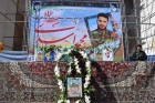 پیکر شهید اسدی از مدافعان حرم در نیشابور تشییع شد