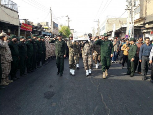 یکر مطهر شهید محمدجواد علی بهار با شکوه فراوان در دزفول تشییع شد یکر مطهر شهید محمدجواد علی بهار با شکوه فراوان در دزفول تشییع شد