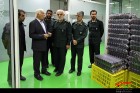 بازدید مسئولان سپاه فجر از شرکت اهورا دارو/ گزارش تصویری