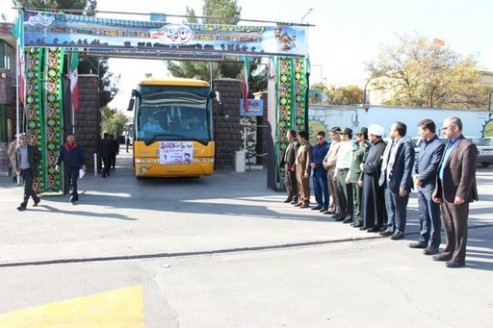 240 دانش آموز شیروانی به مناطق عملیاتی جنوب اعزام شدند 240 دانش آموز شیروانی به مناطق عملیاتی جنوب اعزام شدند