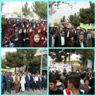 راهپیمایی 13 آبان با حضور دانش آموزان در جاجرم برگزار شد راهپیمایی 13 آبان با حضور دانش آموزان در جاجرم برگزار شد