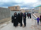 کوهپیمایی خواهران بسیجی پایگاه مقاومت زینبیه بافق