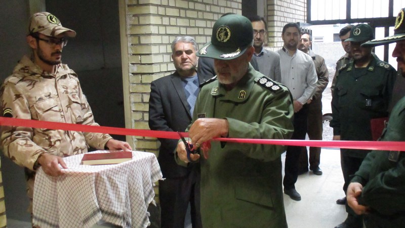 افتتاح سالن نه دی سردار شهید احمد کاظمی شهرستان زرندیه افتتاح سالن نه دی سردار شهید احمد کاظمی شهرستان زرندیه