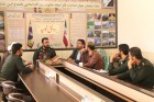 جلسه قرارگاه برنامه شهید بهنام محمدی در تفت