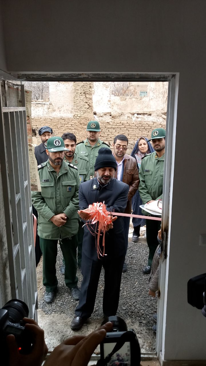 افتتاح سه منزل مسكوني ساخته شده توسط بسيج سازندگي افتتاح سه منزل مسكوني ساخته شده توسط بسيج سازندگي