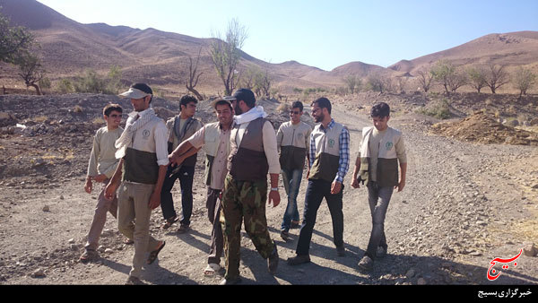 لذت خدمت بی منت را جهادگران می چشند