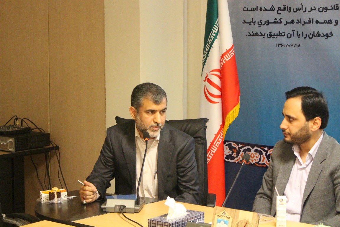 مراسم رونمایی از پایگاه اطلاع رسانی سازمان بسیج حقوقدانان برگزار شد