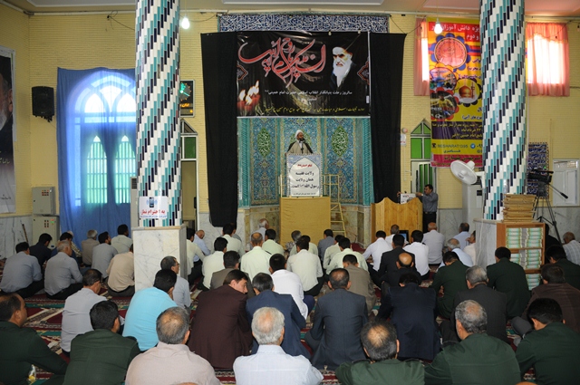 برگزاری مراسم گرامیداشت وسوگواری ارتحال امام خمینی (ره)درمصلی نمازجمعه ومساجدقیروکارزین