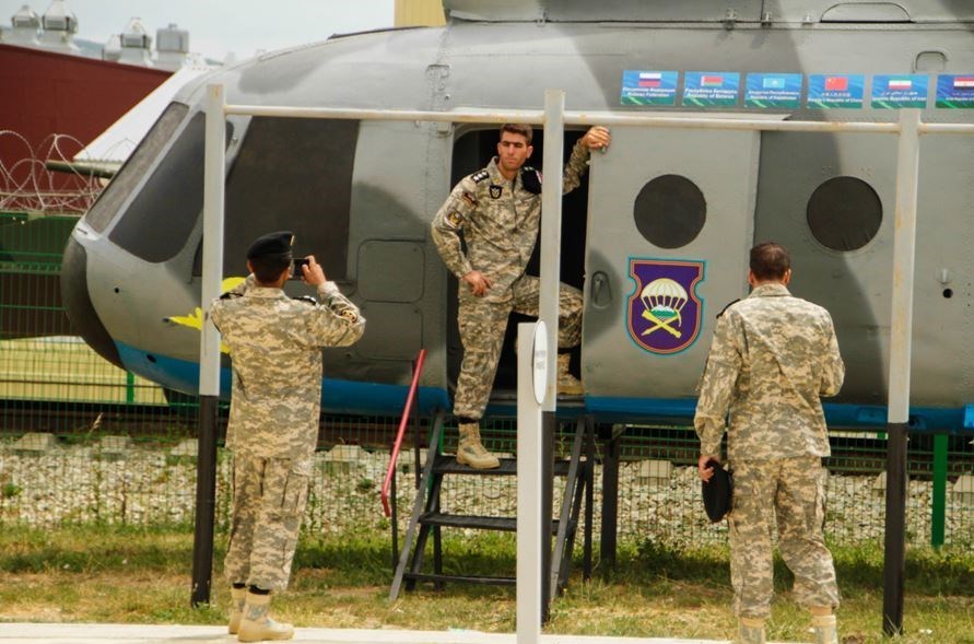 اولین تصاویر از تکاوران سپاه وارتش در روسیه