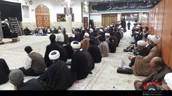مراسم بزرگداشت والده حجت الاسلام حیدر مصلحی در قم برگزار شد