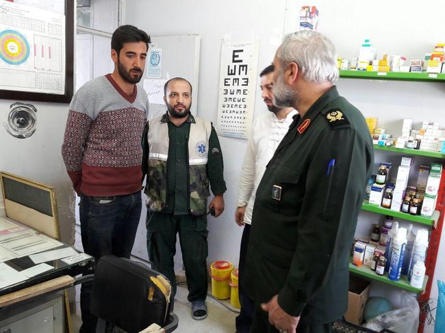 بازدید فرمانده سپاه تهران بزرگ از محل استقرای یگان امداد و نجات این سپاه در مناطق زلزله زده سرپل ذهاب