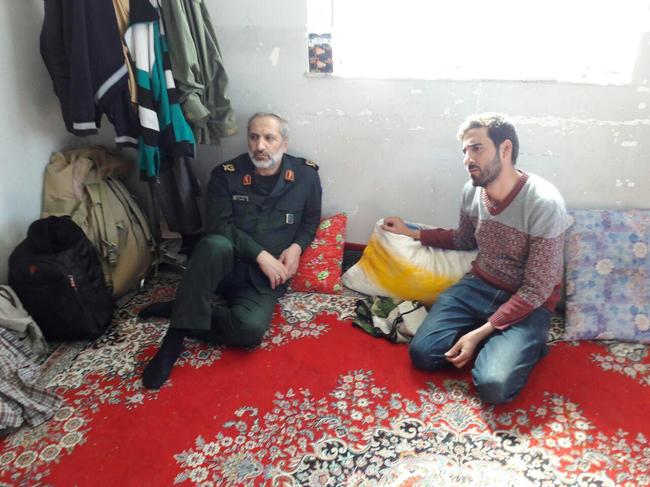 بازدید فرمانده سپاه تهران بزرگ از محل استقرای یگان امداد و نجات این سپاه در مناطق زلزله زده سرپل ذهاب