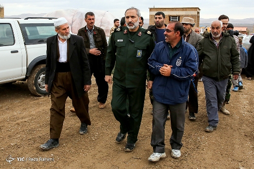 مراسم افتتاح اولین اسکان دائمی مردمان روستای کوئیک عزیز