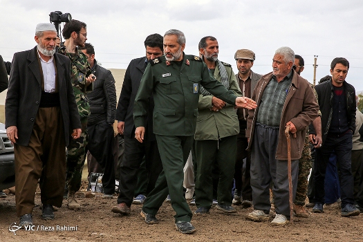 مراسم افتتاح اولین اسکان دائمی مردمان روستای کوئیک عزیز