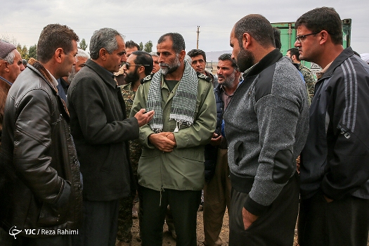 مراسم افتتاح اولین اسکان دائمی مردمان روستای کوئیک عزیز