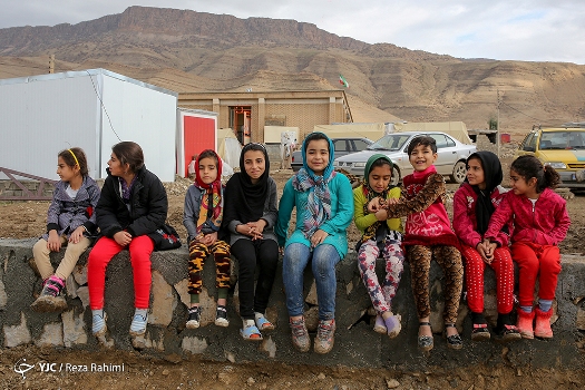 مراسم افتتاح اولین اسکان دائمی مردمان روستای کوئیک عزیز