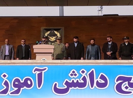 صبحگاه مشترک بسیج دانش آموزی پویندگان و پیشگامان