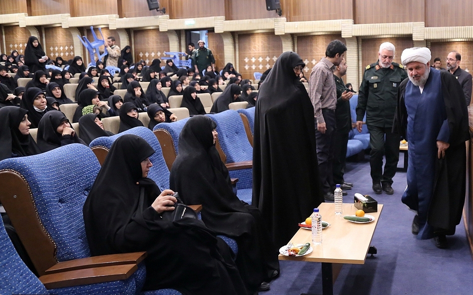 مراسم جشن میلاد کوثر ویژه خواهران شاغل در سپاه تهران بزرگ برگزار شد