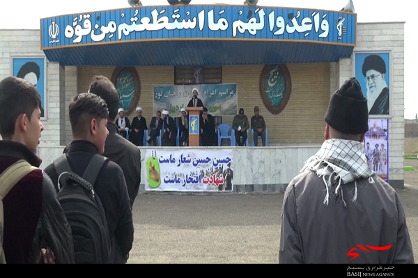 ۵۵۰ نفر از بسیجیان استان اردبیل عازم مناطق عملیاتی جنوب کشور شدند