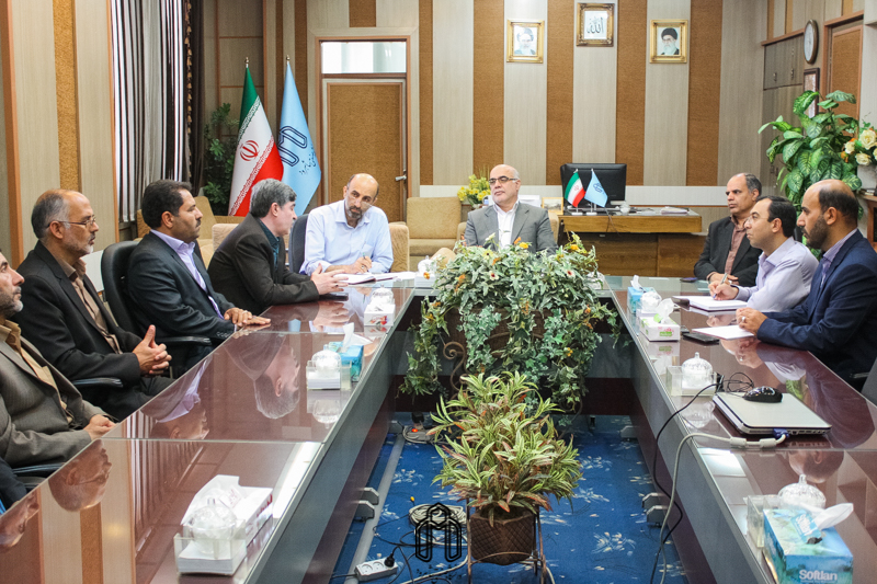 دیدار مسئولین آموزش و پرورش شهرستان و هیات رئیسه دانشگاه صنعتی شاهرود