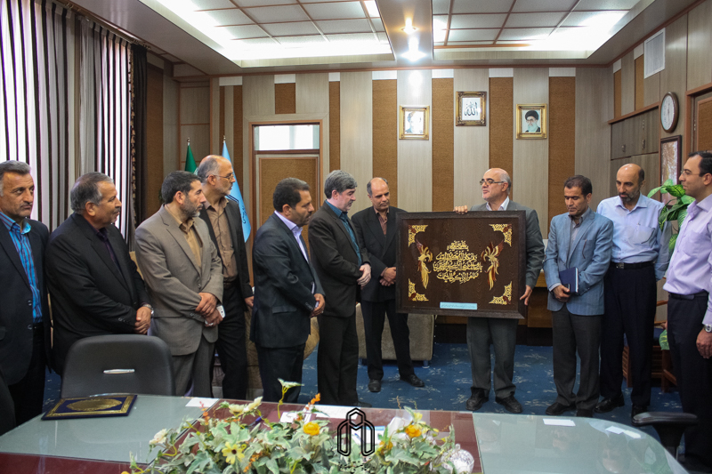 دیدار مسئولین آموزش و پرورش شهرستان و هیات رئیسه دانشگاه صنعتی شاهرود