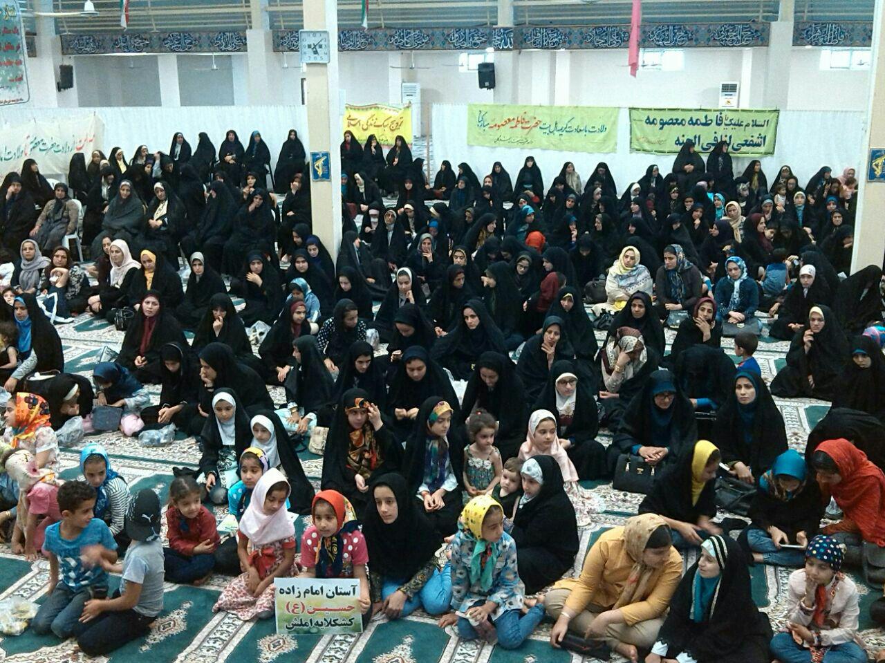 تجلیل ازهفتاددخترمؤفق املشی درآستانه میلادحضرت معصومه.س.