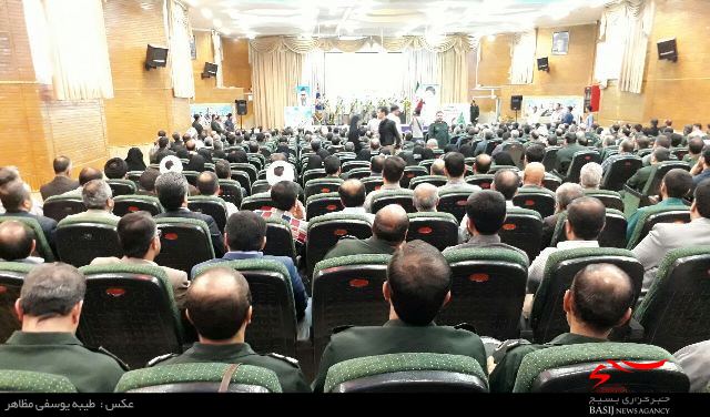 مراسم تودیع و معارفه فرمانده سپاه انصارالحسین(ع) همدان برگزار شد