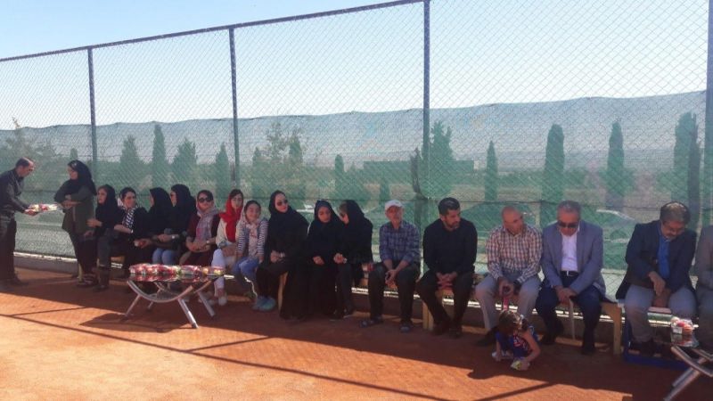 افتتاح و بهره برداری زمین های تنیس روباز دانشگاه علوم پزشکی شاهرود+عکس