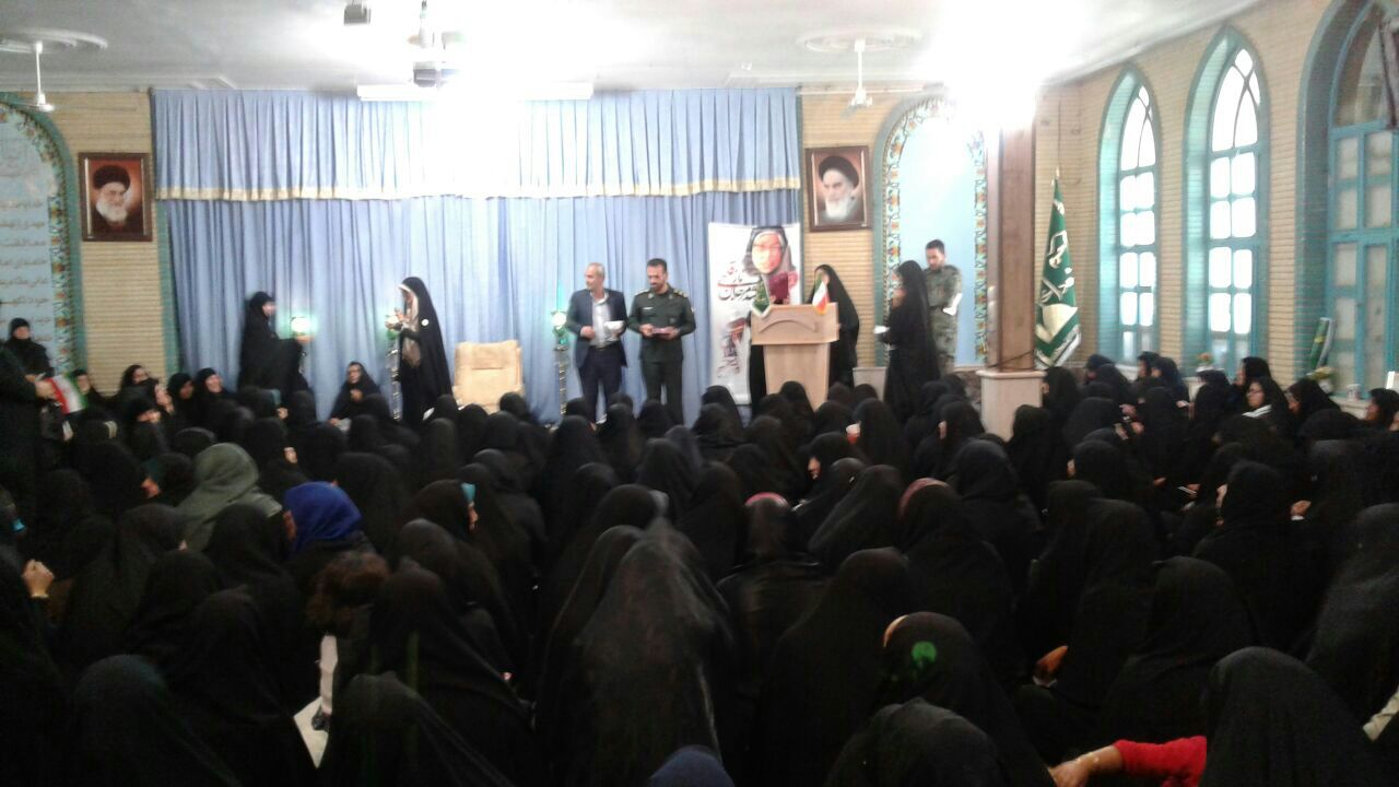 حضور بانوان بسیجی در صحنه خنثی کننده توطئه&zwnj;های دشمنان