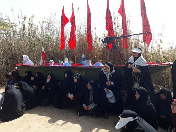 بازدید کاروان های راهیان نور ناحیه مقاومت بسیج حضرت مسلم بن عقیل (ع) از مناطق عملیاتی جنوب کشور