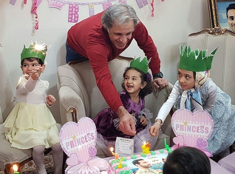جشن تولد فرزندان شهدای مدافع حرم برگزار شد