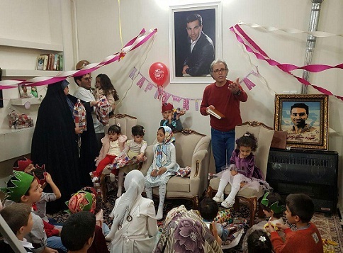جشن تولد فرزندان شهدای مدافع حرم برگزار شد