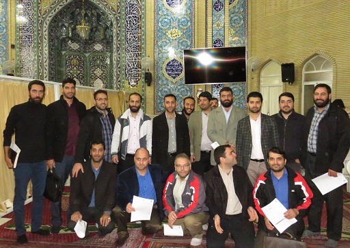 سرکشی ازحوزه های بسیج توسط  ناحیه مقاومت بسیج کمیل