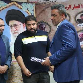 مراسم شامگاه مشترک و تجلیل از بسیجیان نمونه ی گردان 102 امام حسین(ع)