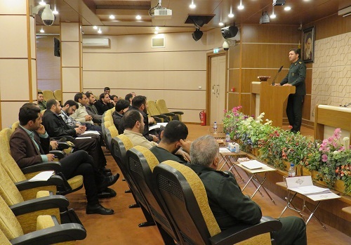 جلسه هم اندیشی روابط عمومی با حضور رده های مقاومت سپاه تهران بزرگ