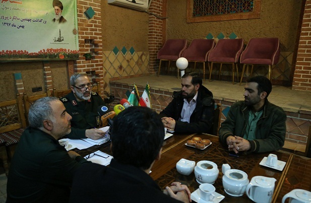 نشست خبری سردار یزدی به مناسبت چهلمین سالگرد پیروزی انقلاب اسلامی
