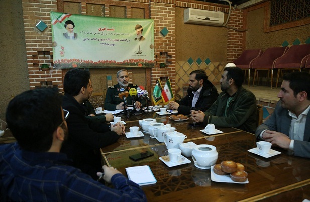 نشست خبری سردار یزدی به مناسبت چهلمین سالگرد پیروزی انقلاب اسلامی