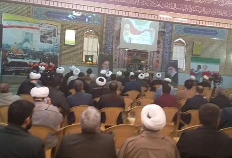 گردهمایی بصیرت افزایی با موضوع چهل سالگی انقلاب برگزار شد