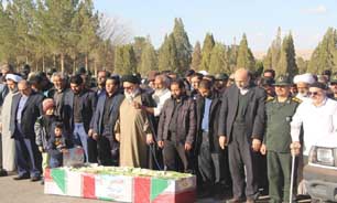 پیکر جانباز شهید در یزد تشییع شد