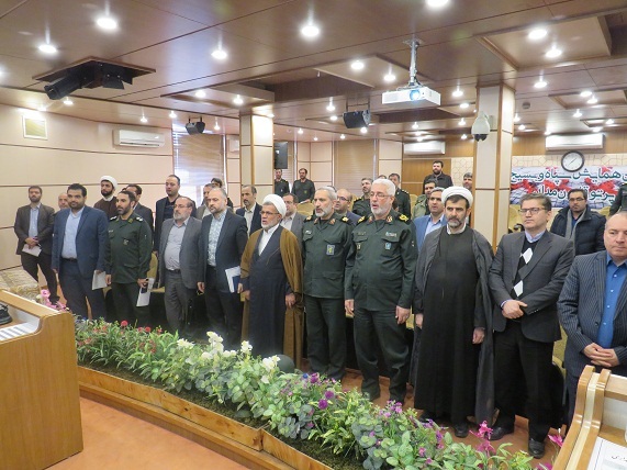 مراسم رونمایی از کارت ضابطان نظامی برگزار شد