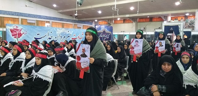 مراسم هم عهدی با شهدا در گلزار بهشت زهرا (س)