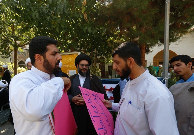 تجمع بزرگ طلاب و روحانیون تهران با عنوان &laquo;روحانیت صدای مردم&raquo;