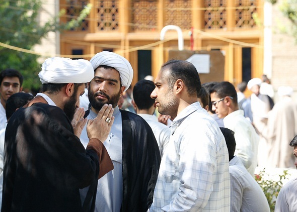 تجمع بزرگ طلاب و روحانیون تهران با عنوان &laquo;روحانیت صدای مردم&raquo;