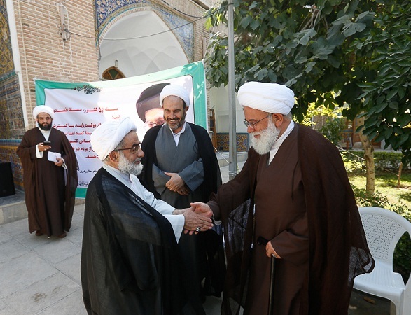 تجمع بزرگ طلاب و روحانیون تهران با عنوان &laquo;روحانیت صدای مردم&raquo;