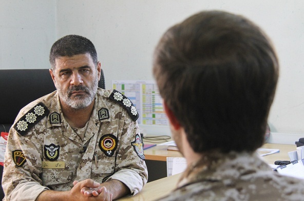 ادامه ی دوره آموزش تکمیلی بسیجیان