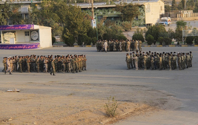ادامه ی دوره آموزش تکمیلی بسیجیان