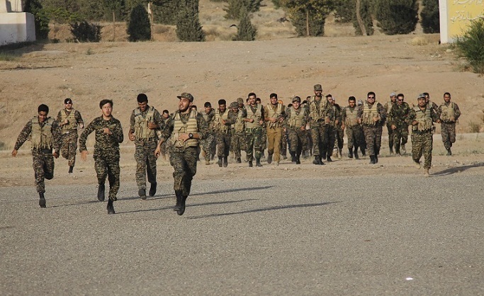 ادامه ی دوره آموزش تکمیلی بسیجیان